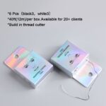 Eyebrow Makeup Mapping String Pre-inked 10m 2 Colors Black White