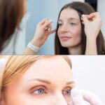 Eyebrow Makeup Mapping String Pre-inked 10m 2 Colors Black White