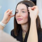 Eyebrow Makeup Mapping String Pre-inked 10m 2 Colors Black White