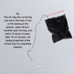 Eyebrow Makeup Mapping String Pre-inked 10m 2 Colors Black White